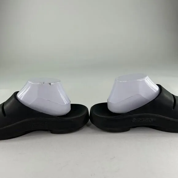 Oofos OOahh Men's Open Toe Slip On Slide US 8 Recovery Sandals Shoes