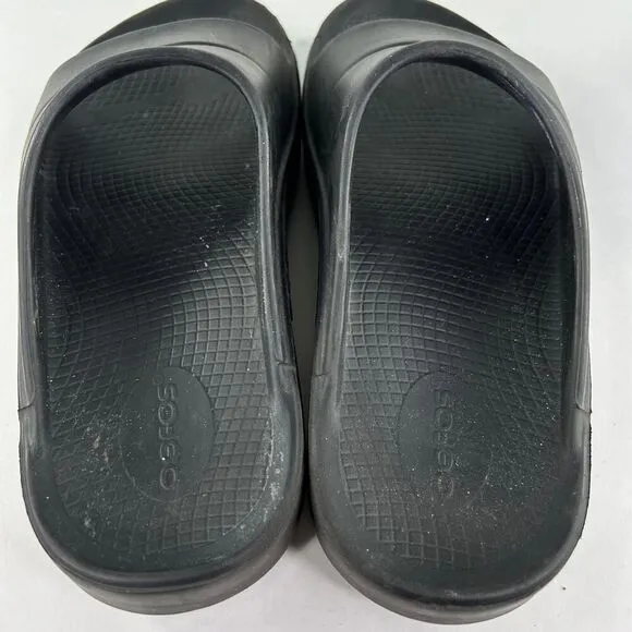 Oofos OOahh Men's Open Toe Slip On Slide US 8 Recovery Sandals Shoes