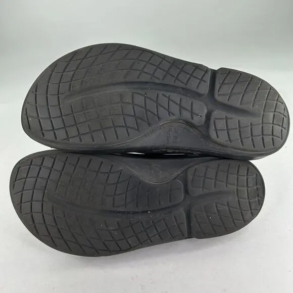 Oofos OOahh Men's Open Toe Slip On Slide US 8 Recovery Sandals Shoes