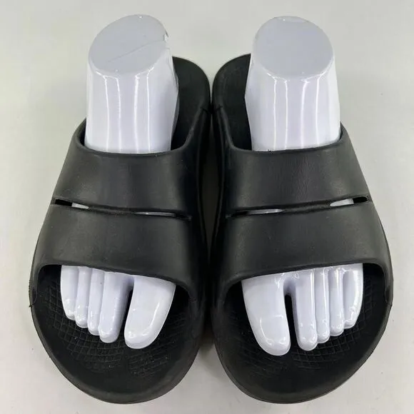 Oofos OOahh Men's Open Toe Slip On Slide US 8 Recovery Sandals Shoes