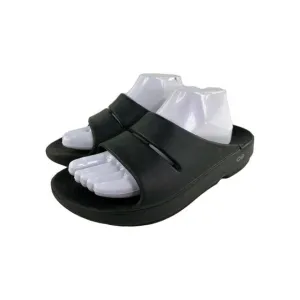 Oofos OOahh Men's Open Toe Slip On Slide US 8 Recovery Sandals Shoes