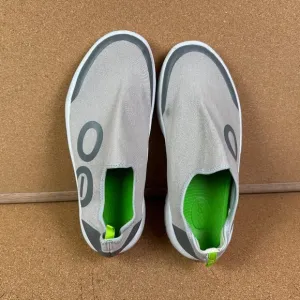 OOFOS OOmg eeZee Low Mens Size 11.5 Shoes Gray Low Top Recovery Comfort Shoe