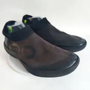 Oofos Oomg Eezee Low Mens Size 12 Black Recovery Athletic Shoes Slides Slip On