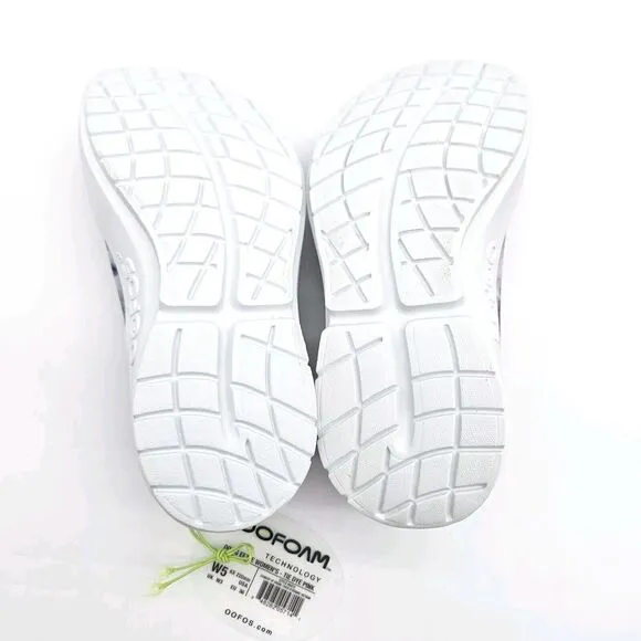 OOFOS OOMG Eezee Low (Womens Size‎ 5) Tie Dye Pink Recovery Slip On Shoes New