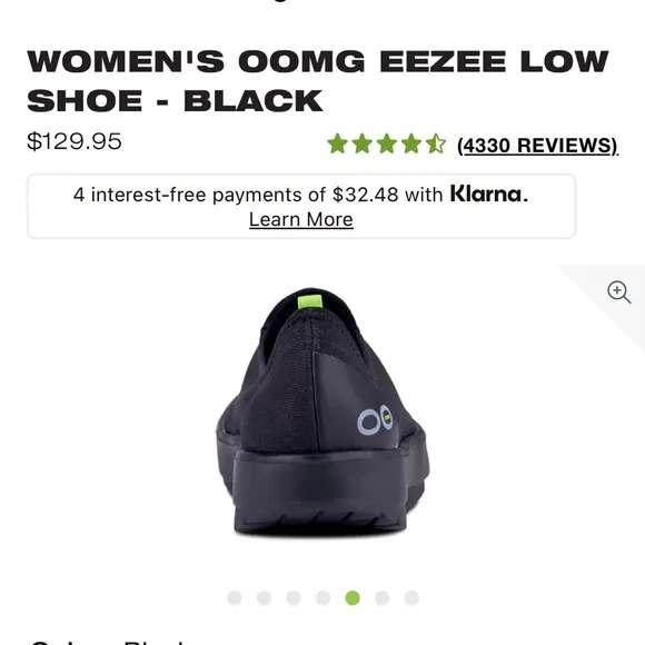 💙OOFOS OOMG EEZEE LOWSHOE💙