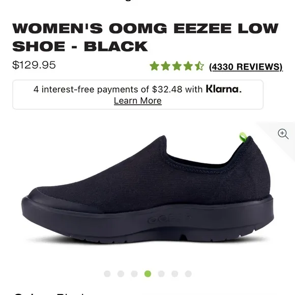 💙OOFOS OOMG EEZEE LOWSHOE💙