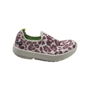 OOFOS OOMG Eezee Womens Rose Leopard Oofoam Slip On Shoes Sneakers Wom 6 EU37 4