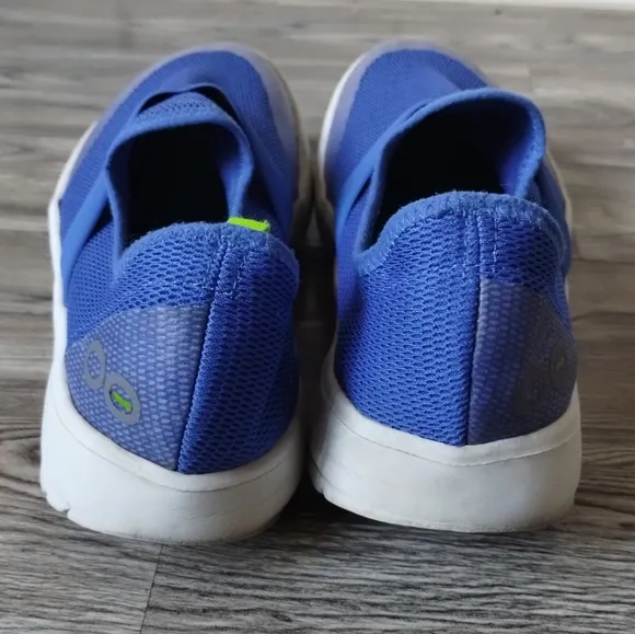 OOFOS OOMG Low Mesh Slip On Recovery Shoes Blue Women's Size 7