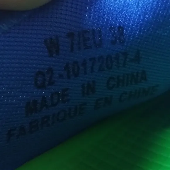 OOFOS OOMG Low Mesh Slip On Recovery Shoes Blue Women's Size 7