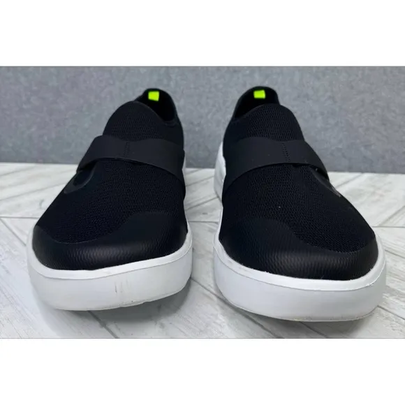 Oofos OOMG Mesh Low Recovery Shoes Men's Size 11 Black Comfort Slip On