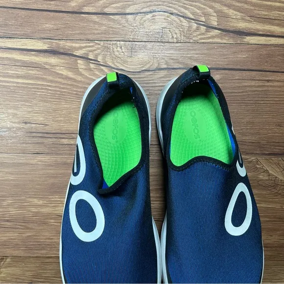 Oofos OOMG Sport Blue Slip-On Orthotic Sneakers Men’s Size 12 Shoes