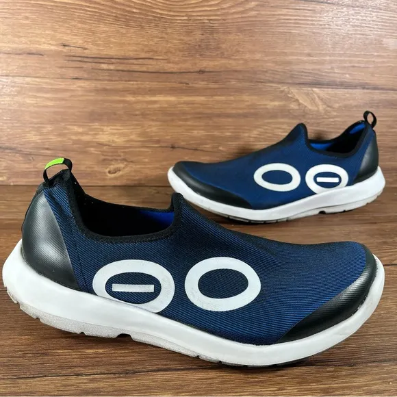 Oofos OOMG Sport Blue Slip-On Orthotic Sneakers Men’s Size 12 Shoes
