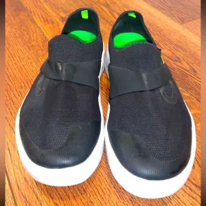OOFOS OOmg Sport LS Shoes Mens Size 11 Black Low Top  Recovery Shoe Comfort