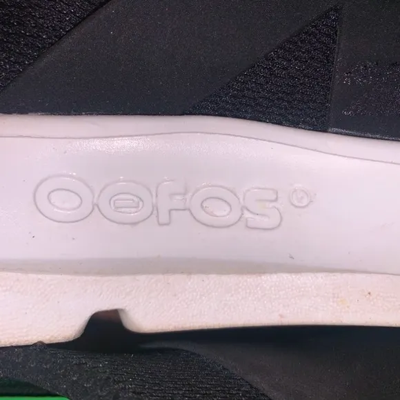 OOFOS OOmg Sport LS Shoes Mens Size 11 Black Low Top  Recovery Shoe Comfort