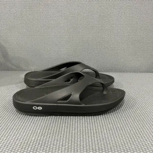 OOFOS OOriginal Sandal Women’s‎ 9 Triple Black Recovery Athletic Shoes Slides