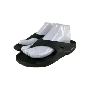 OOFOS Ooriginal Women's Recovery Sandal US 8 Black Flip-Flops Shoes