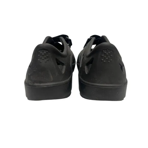 Oofos Ooxandoo Recovery Black Sandal Shoes