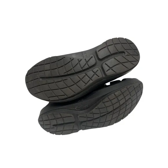Oofos Ooxandoo Recovery Black Sandal Shoes