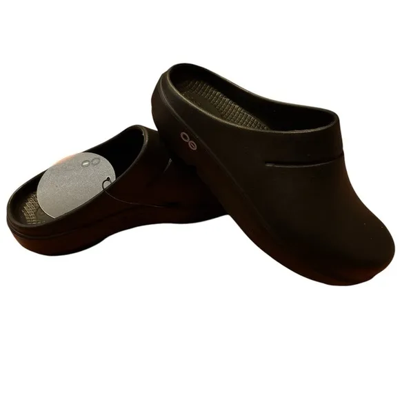 OOFOS Unisex OOcloog - Black - M5 - W7