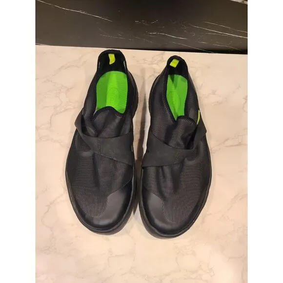 OOFOS OOmg Low Fibre Mesh Recovery Comfort Slip On Shoes Mens 12 Sneakers GUC