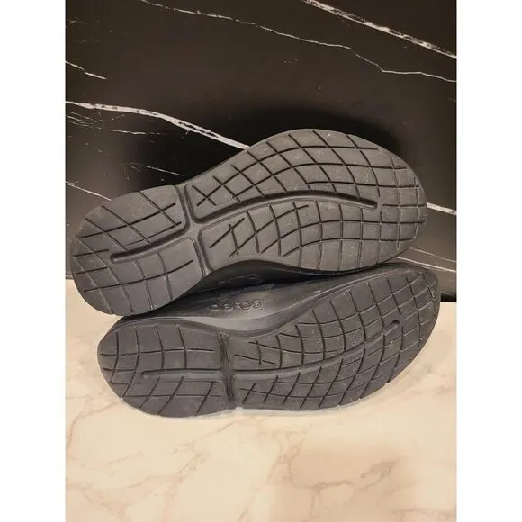 OOFOS OOmg Low Fibre Mesh Recovery Comfort Slip On Shoes Mens 12 Sneakers GUC