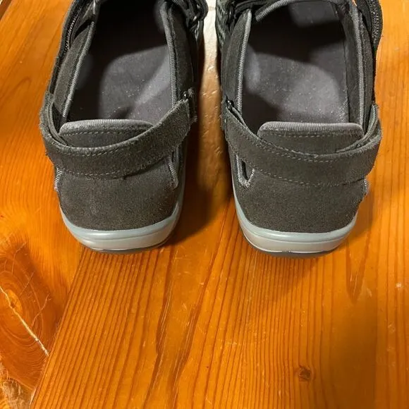 Ortho Feet Sanibel Mary Jane Gray Orthotic Shoes. Size 10B. Great Used Condition
