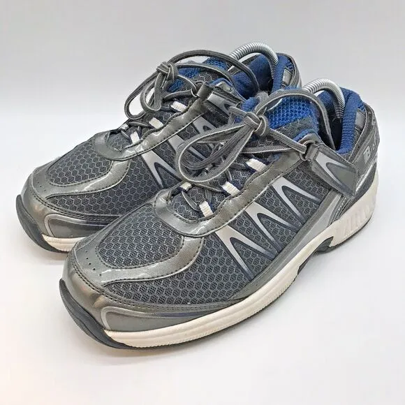 OrthoFeet 672 Sprint BioFit Shoes Men's 8EEEE Orthotic Extra Wide Low Sneakers