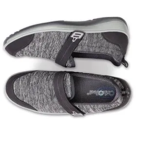 Orthofeet 822 Quincy NEW Gray Women's Stretch Slip On Shoes Size6.5B  BIN 14