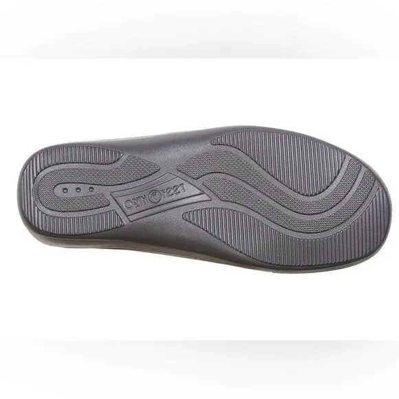 Orthofeet 822 Quincy NEW Gray Women's Stretch Slip On Shoes Size6.5B  BIN 14