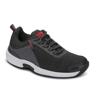 Orthofeet Biofit Edgewater Black Lace Up Shoes Sneakers Men’s Size 9.5 XX-Wide