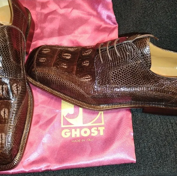 Ost Brown Leather Men's Shoes