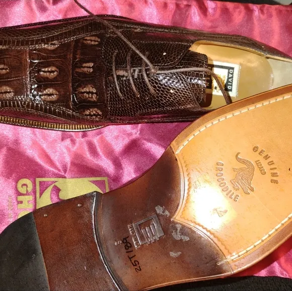 Ost Brown Leather Men's Shoes