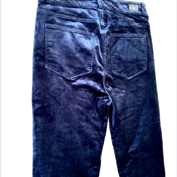 Paige - Women's Size 28 Velvet Blue Jeans 5-Pocket Stretch Straight Leg Cindy