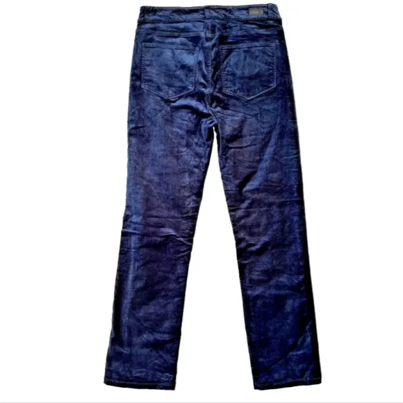 Paige - Women's Size 28 Velvet Blue Jeans 5-Pocket Stretch Straight Leg Cindy