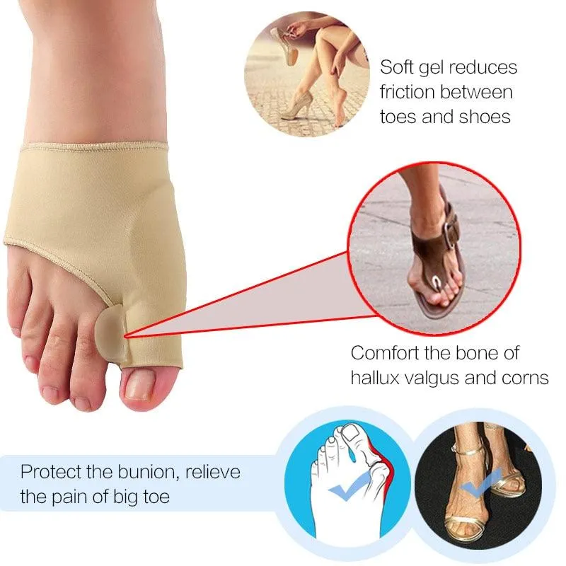 Pair Orthopaedic Bunion Corrector - Toe Straightener