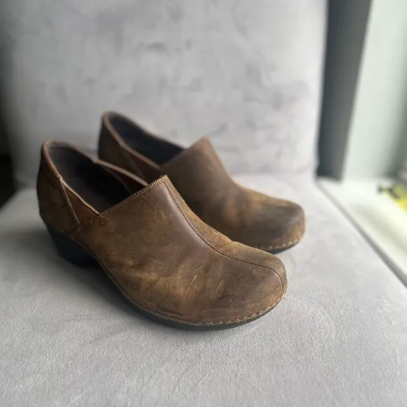 Patagonia Better Clog Leather Slip on Shoes 8