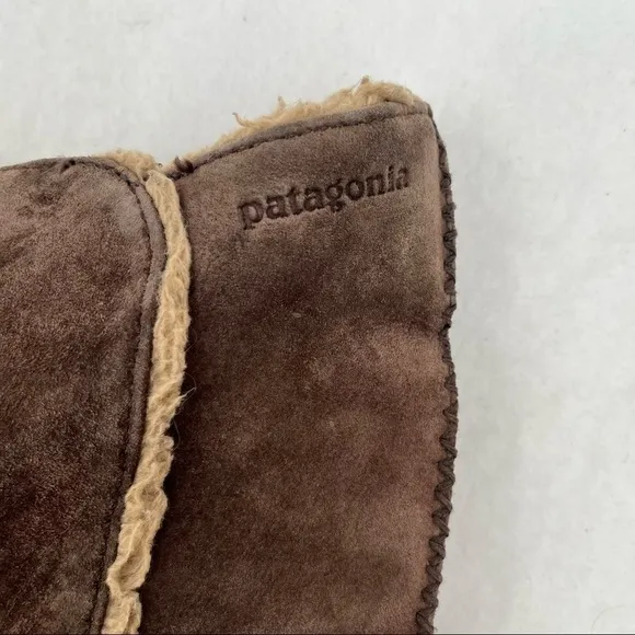 PATAGONIA Womens Lugano Waterproof Boots Velvet Brown size: 7.5