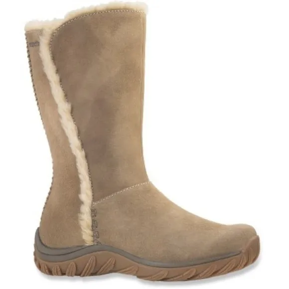 PATAGONIA Womens Lugano Waterproof Boots Velvet Brown size: 7.5