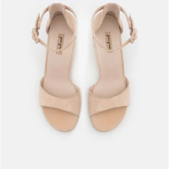 Paul Green Sandals - biscuit/light brown women size EUR 5.5 US 8 new  no box