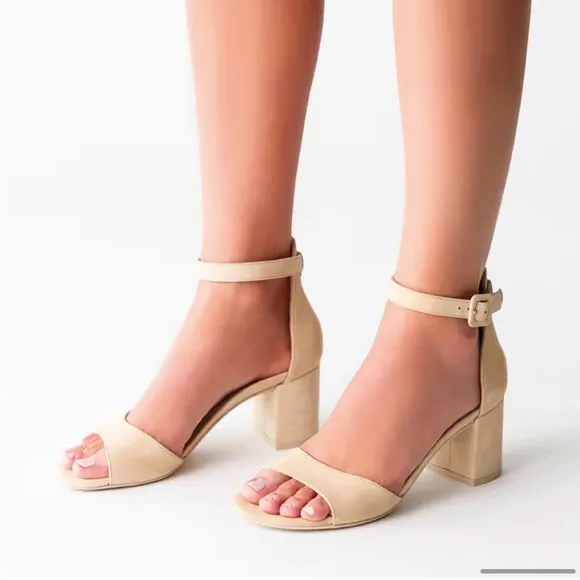 Paul Green Sandals - biscuit/light brown women size EUR 5.5 US 8 new  no box
