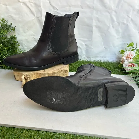 Paul Green Women MINDY BOOT$449.00 size 7.5 US 10 Color — Black Leather