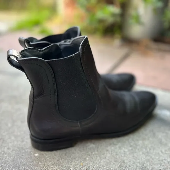 Paul Green Women MINDY BOOT$449.00 size 7.5 US 10 Color — Black Leather