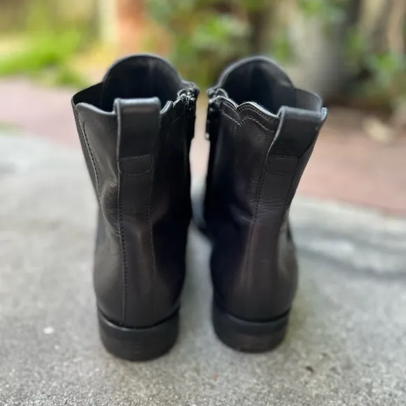 Paul Green Women MINDY BOOT$449.00 size 7.5 US 10 Color — Black Leather