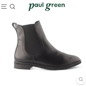 Paul Green Women MINDY BOOT$449.00 size 7.5 US 10 Color — Black Leather