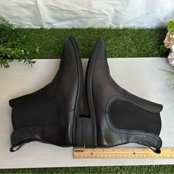 Paul Green Women MINDY BOOT$449.00 size 7.5 US 10 Color — Black Leather