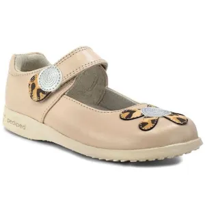 Pediped Flex Chloe RS7089 Sandals Girls US 10 Beige Round Toe Mary Jane ZPO2074