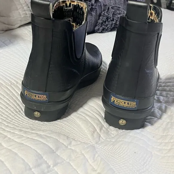 Pendleton Embossed Chelsea Rain Boots