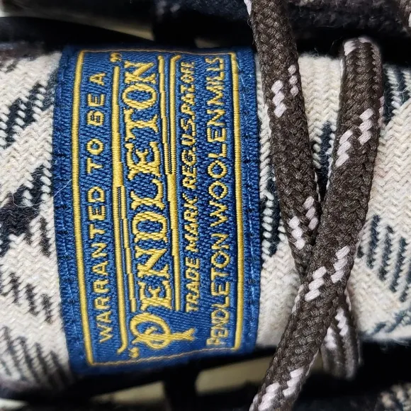 Pendleton Heritage Print Waterproof Duck Boots Brown/ Brown Plaid