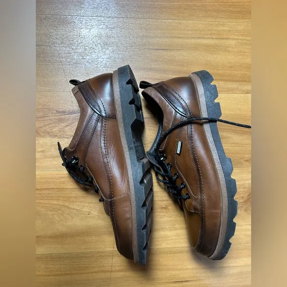Pikolinos Brown Leather Oxfords with Comfort Sole