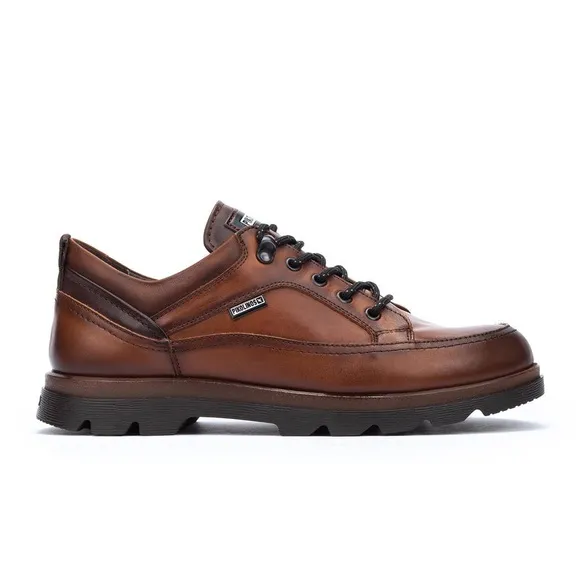 Pikolinos Brown Leather Oxfords with Comfort Sole